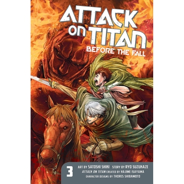 Манга: Attack on Titan: Before the Fall vol.3