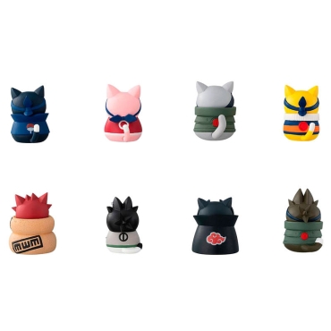 Naruto Shippuden Nyaruto! Trading Figure 3 cm Cats of Konoha Village Assortment