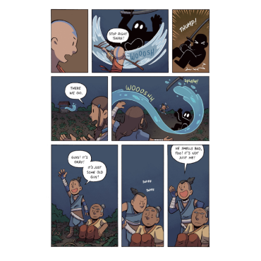 Комикс:  The Last Airbender - Team Avatar Tales