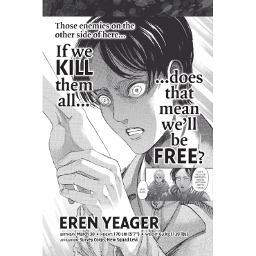 Манга: Attack on Titan Character Encyclopedia