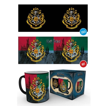 Harry Potter Heat Change Mug - Hogwarts Crest