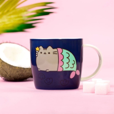 Pusheen Магическа Керамична Чаша - Pusheen Mermaid