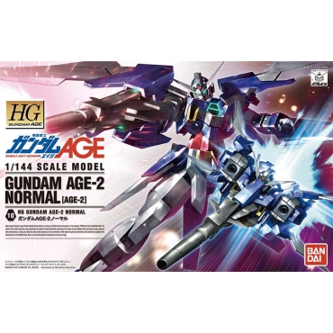 (HG) Gundam Model Kit Figurină de acțiune - Gundam Age-2 Normal 1/144
