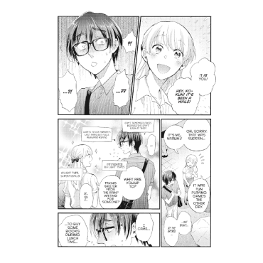 Манга: Wotakoi Love is Hard for Otaku 4