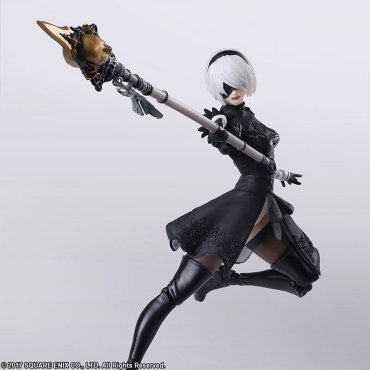 NieR: Automata BRING ARTS Екшън Фигурка - 2B