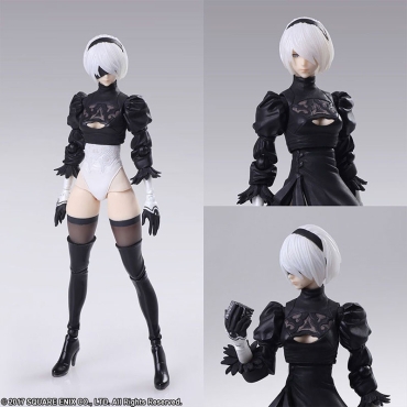 NieR: Automata BRING ARTS Екшън Фигурка - 2B