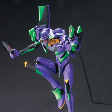 Neon Genesis Evangelion EVA-01 Test Type LMHG (New Theatrical Edition) 1/144 Colored Plastic Model Kit Bandai