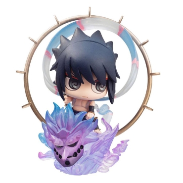 Naruto Shippuden: Колекционерски Фигурки - Petit Chara Fujin & Raijin (Naruto & Sasuke)