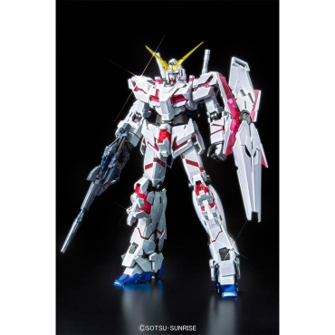 (MG) Gundam Model Kit Екшън Фигурка - Unicorn Red/Green Twin Frame Edition Titanium Finish 1/100