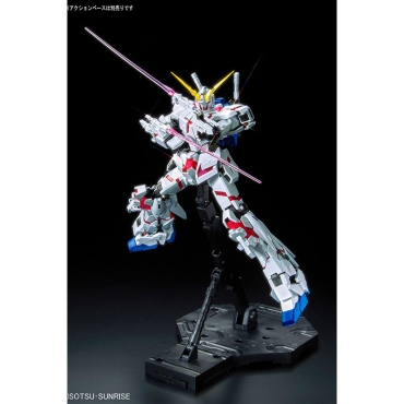 (MG) Gundam Model Kit Екшън Фигурка - Unicorn Red/Green Twin Frame Edition Titanium Finish 1/100