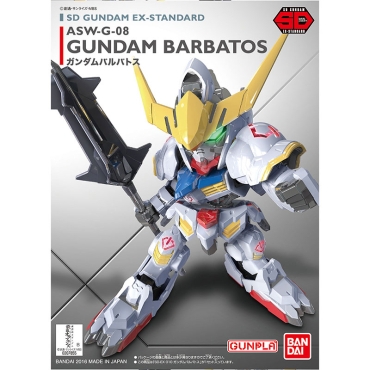 (SD) Gundam Model Kit Figurină de acțiune - EX Standard 010 Barbatos