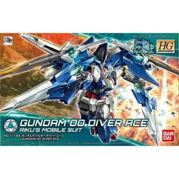 (HGBD) Gundam Model Kit - Gundam 00 Diver Ace 1/144