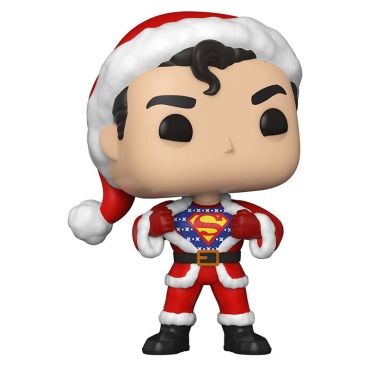 DC Comics: Funko Pop Колекционерска Фигурка - Superman in Holiday Sweater