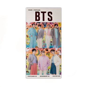 K-pop BTS Postcards & Stikers