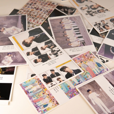 K-pop BTS Postcards & Stikers