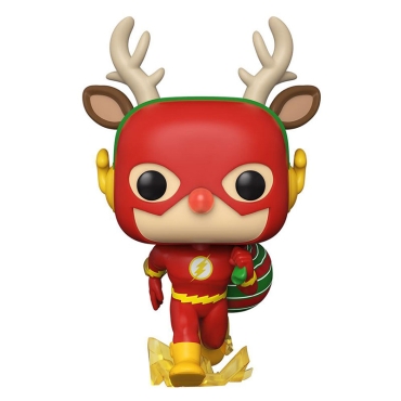 DC Comics: Funko Pop Колекционерска Фигурка - The Flash Holiday Dash 