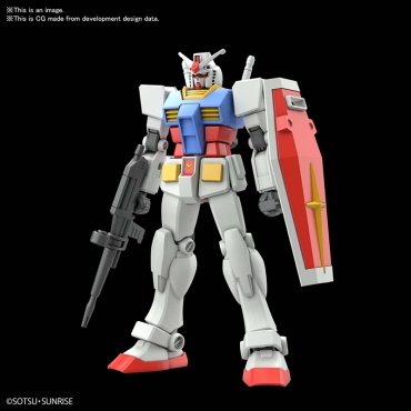 (EG) Gundam Model Kit Екшън Фигурка - RX-78-2 1/144