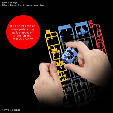 (EG) Gundam Model Kit Екшън Фигурка - RX-78-2 1/144