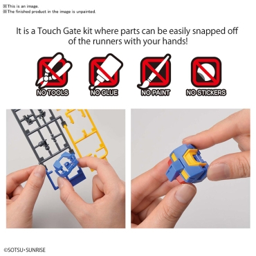 (EG) Gundam Model Kit Екшън Фигурка - RX-78-2 1/144