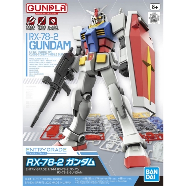 (EG) Gundam Model Kit Екшън Фигурка - RX-78-2 1/144