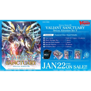 Cardfight!! Vanguard Special Series Valiant Sanctuary Special Expansion Set V