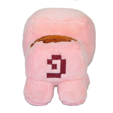 Minecraft Happy Explorer Saddle Pig Plush