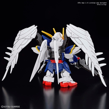 (SD) Gundam Model Kit Екшън Фигурка - Cross Silhouette Wing Gundam Zero Ew 1/144