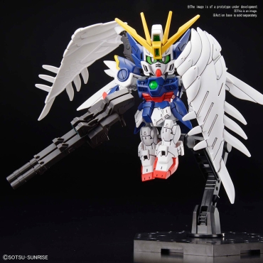 (SD) Gundam Model Kit Екшън Фигурка - Cross Silhouette Wing Gundam Zero Ew 1/144