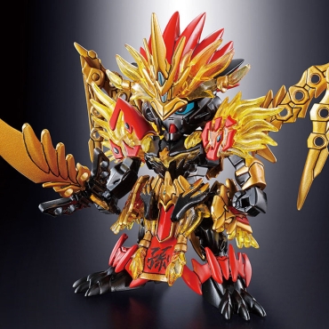 (SD) Gundam Model Kit Екшън Фигурка - Sangoku Soketsuden Sun Jian Gundam Astray 1/144