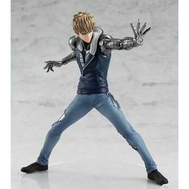 HOBBY COMBO: Pop Up Parade One Punch Man Collectible Figure - Genos +  One Punch Man Collectible Figure - Saitama