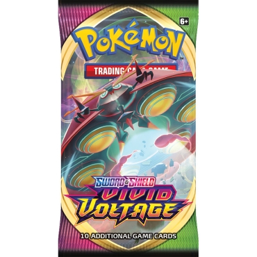 Pokemon TCG Sword and Shield 4 - Vivid Voltage Бустер