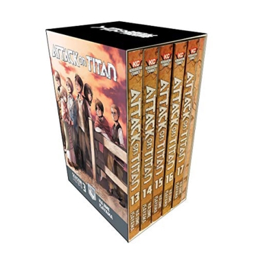 Manga: Attack on Titan Season 3 Part 1 Manga Box Set