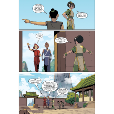 Комикс: Avatar: The Last Airbender - Toph Beifong's Metalbending Academy