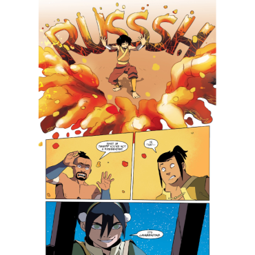 Комикс: Avatar: The Last Airbender - Toph Beifong's Metalbending Academy