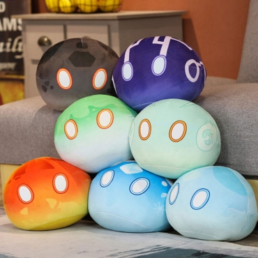 Genshin Impact Plush Pillow – Pyro Slime 