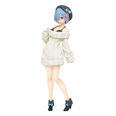 Re:Zero Precious Колекционерска Фигурка -  Rem Knit Dress Ver. Renewal