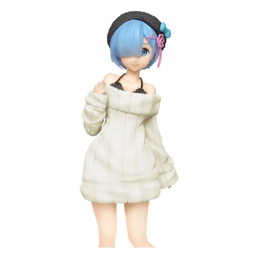 Re:Zero Precious Колекционерска Фигурка -  Rem Knit Dress Ver. Renewal