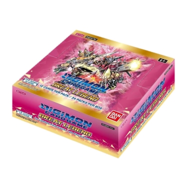 Digimon Card Game - Great Legend - Бустер Кутия BT04