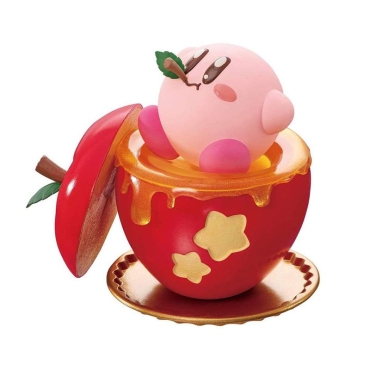 Kirby Q Paldoce Collection Vol. 1 Mini Figure Kirby Ver. A 6 cm - Caramelized Apple