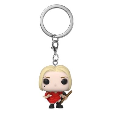 The Suicide Squad Pocket Funko POP Ключодържател - Harley Quinn (Damaged Dress)