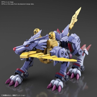 Gundam Model Kit Digimon Екшън Фигурка -  Figure Rise Digimon Metal Garurumon Amplified