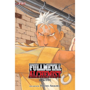 Manga: Fullmetal Alchemist  3-in-1 Edition vol. 2 (4-5-6)