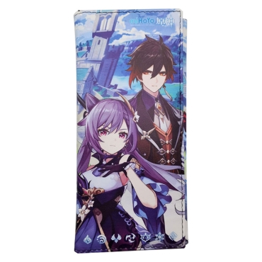 Genshin Impact Портмоне с магнит - Zhongli & Keqing