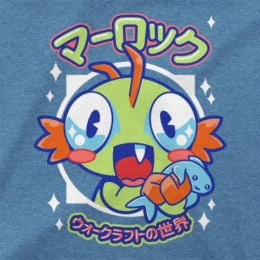 World of Warcraft: Тениска - Kawaii Murloc