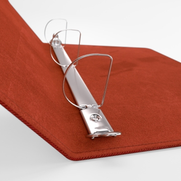 Gamegenic: Класьор за карти Prime Ring-Binder - Червен