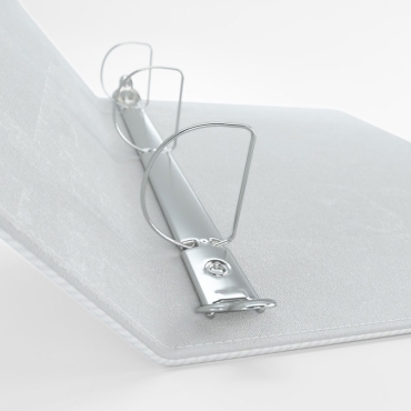 Gamegenic: Класьор за карти Prime Ring-Binder - Бял