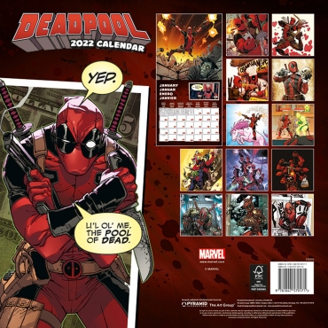 Disney Marvel Календар 2022 - Deadpool
