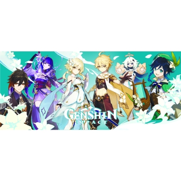 Genshin Impact Керамична Чаша - Travelers