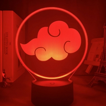 Naruto Shippuden RGB Touch Lamp - Akatsuki