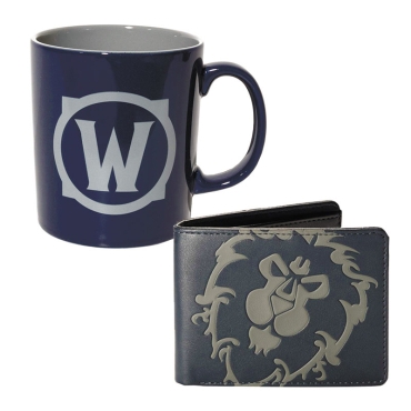 HOBBY COMBO: World Of Warcraft - For the Alliance Ceramic Mug + World of Warcraft - Wallet Alliance